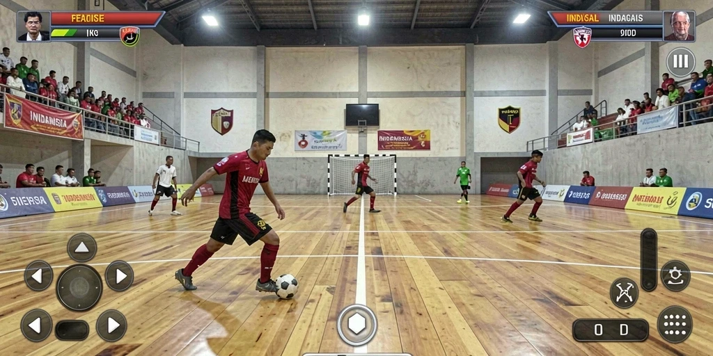 Tampilan antarmuka yang intuitif dan menarik.