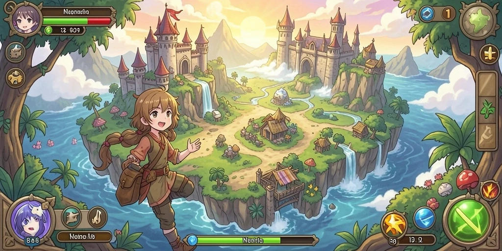 Gameplay seru dengan berbagai karakter menarik.