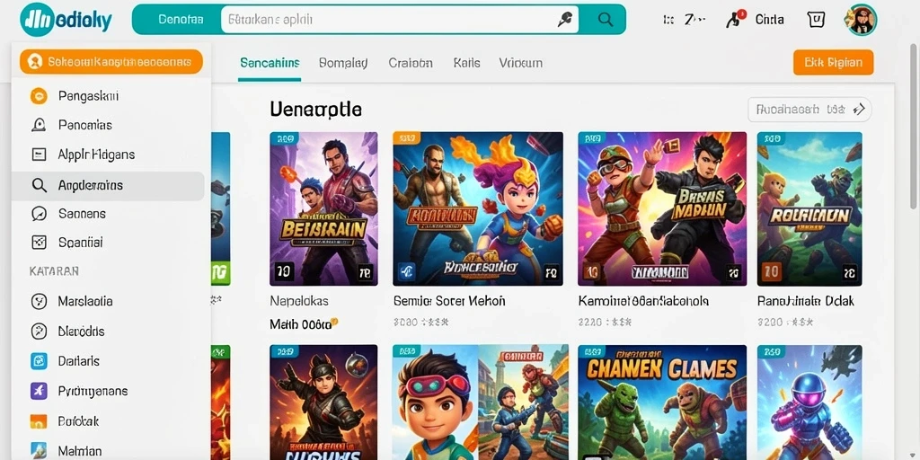 Tampilan antarmuka yang menarik dan mudah dipahami.