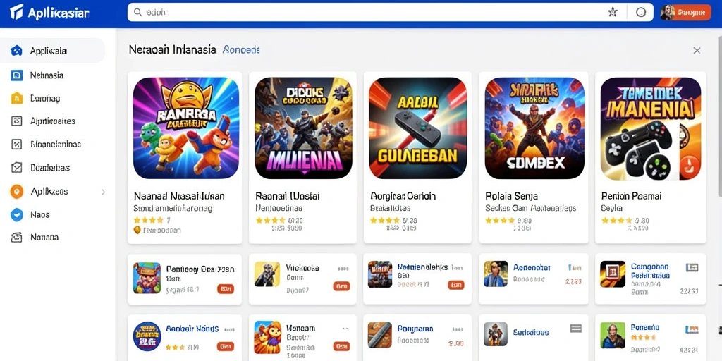 Screenshot menunjukkan tampilan menu utama GACOR77.