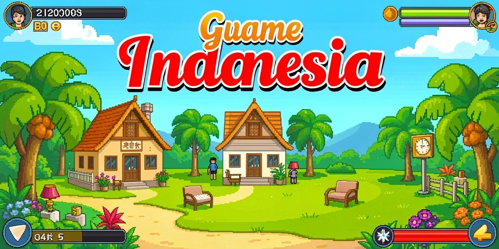 Tampilan awal game yang menarik.