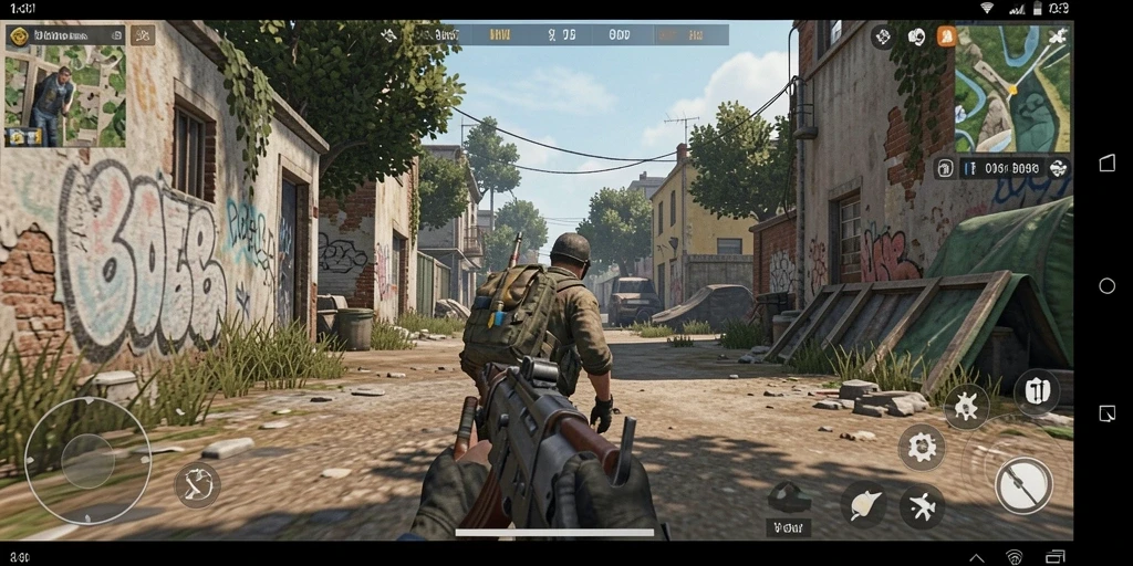 Screenshot menunjukkan karakter kelinci yang sedang beraksi.