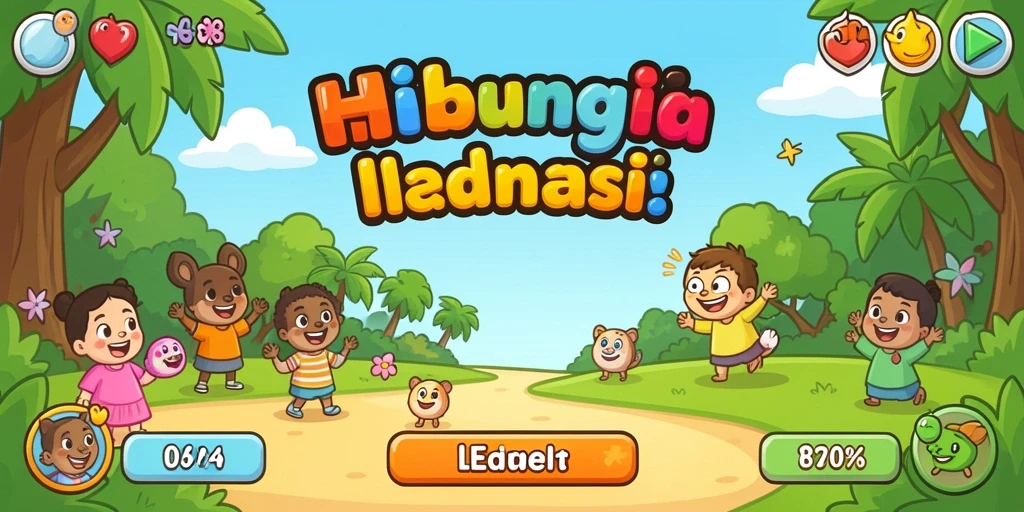 Tampilan awal yang menarik dan mudah diakses.