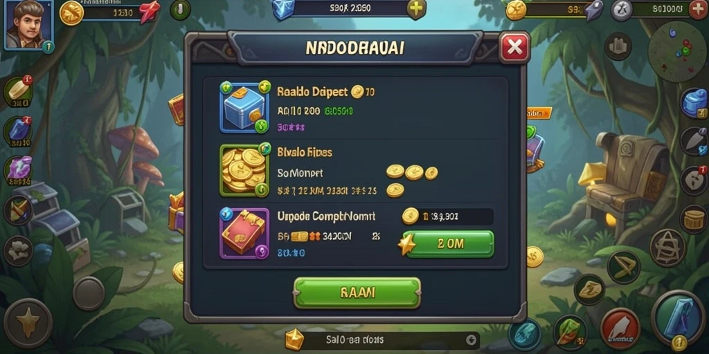 Tampilan awal game MINTOTO yang menarik.