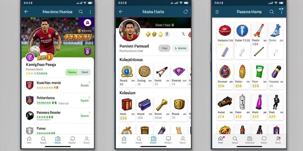 Menampilkan karakter utama dalam aksi epik.