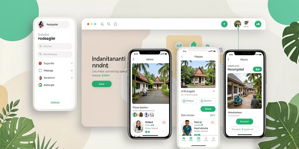 Tampilan antarmuka yang modern dan user-friendly.