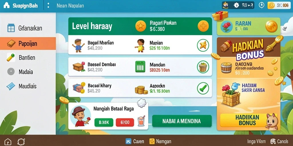 Tampilan antarmuka pengguna yang bersih dan intuitif.