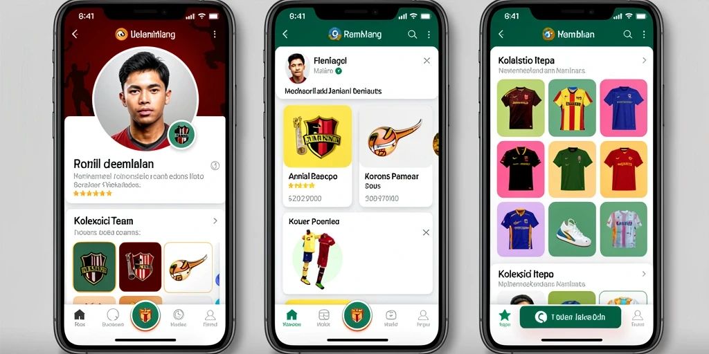 Tampilan antarmuka yang cerah dan user-friendly.