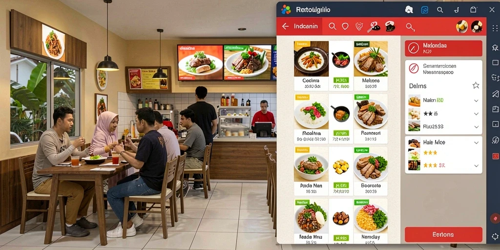 Tampilan antarmuka yang ramah pengguna dan modern.