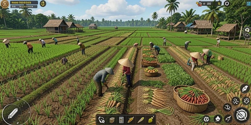 Tampilan grafis yang memukau dan detail karakter.