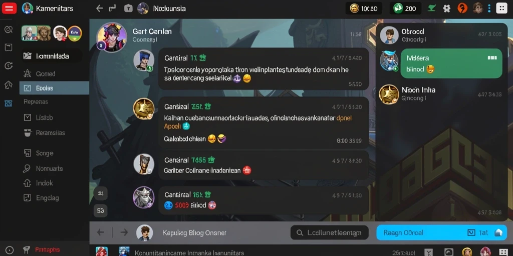 Tampilan awal game yang menarik dan intuitif.
