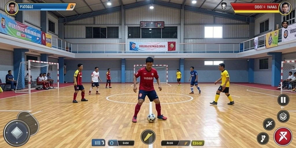Tangkapan layar menampilkan momen aksi seru di ZAVONZO.