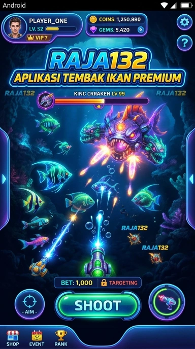 Pratinjau antarmuka raja132 — aplikasi APK resmi Android v4.6.4
